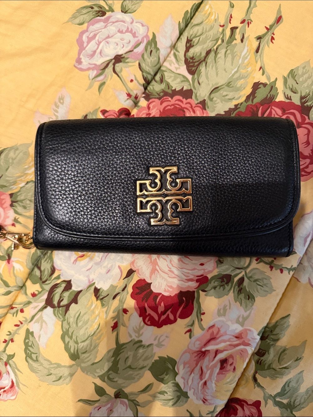 Tory Burch leather wristlet wallet - Picture 1 of 4